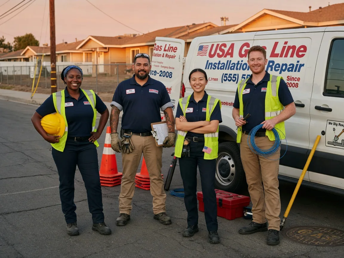 Gas Line Installation company in Cecil, GA